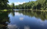 cabin, lake, rural, country, 