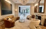 brownstone, townhouse, contemporary, upscale, staircase, terrace, garden, kitchen, bathroom, 