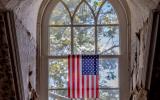 empty room, distressed, farmhouse, wallpaper, textured walls, 