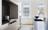 loft, apartment, kitchen, bathroom, rooftop, light, skyline, city view, 