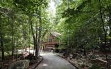 cabin, log house, rural, lake, deck, fireplace, rustic, 