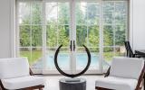 Hamptons, pool, deck, contemporary, modern, kitchen, staircase, light, airy, 