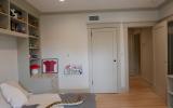 water, suburban, contemporary, traditional, porch, fireplace, staircase, 
