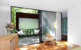 modern, contemporary, light, airy, wooded, 