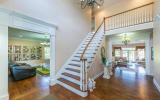 staircase, fireplace, pool, deck, patio, garden, kitchen, porch, contemporary, 