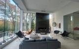 modern, light, airy, clean, fireplace, 