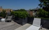 townhouse, modern, glass, light, rooftop, staircase, white, 