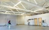 industrial, warehouse, studio, white, wood, 